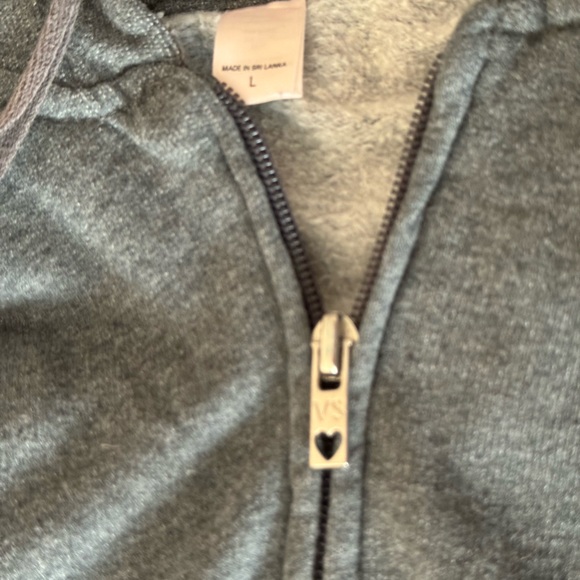 Victoria’s Secret Track Jacket. Full Zip Hoodie. Vintage. Size: Large - Picture 5 of 7